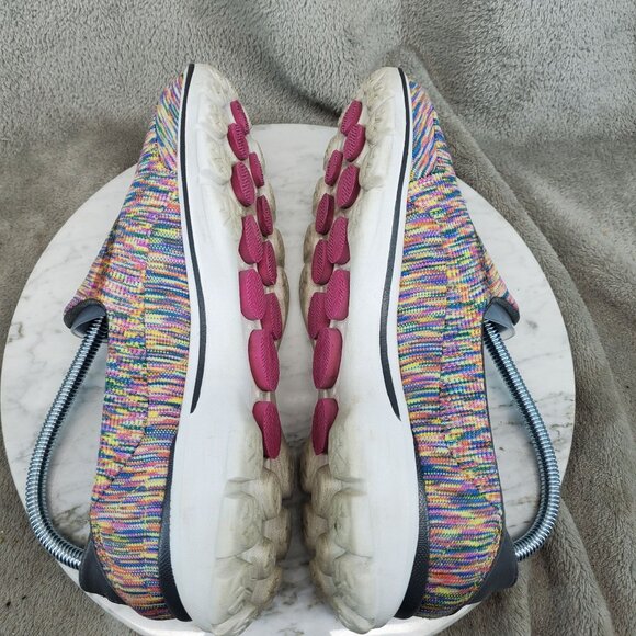 Skechers Shoes Womens Size 7.5 Multicolor Textile Slip On Go Walk 3 Sneakers - Picture 6 of 11
